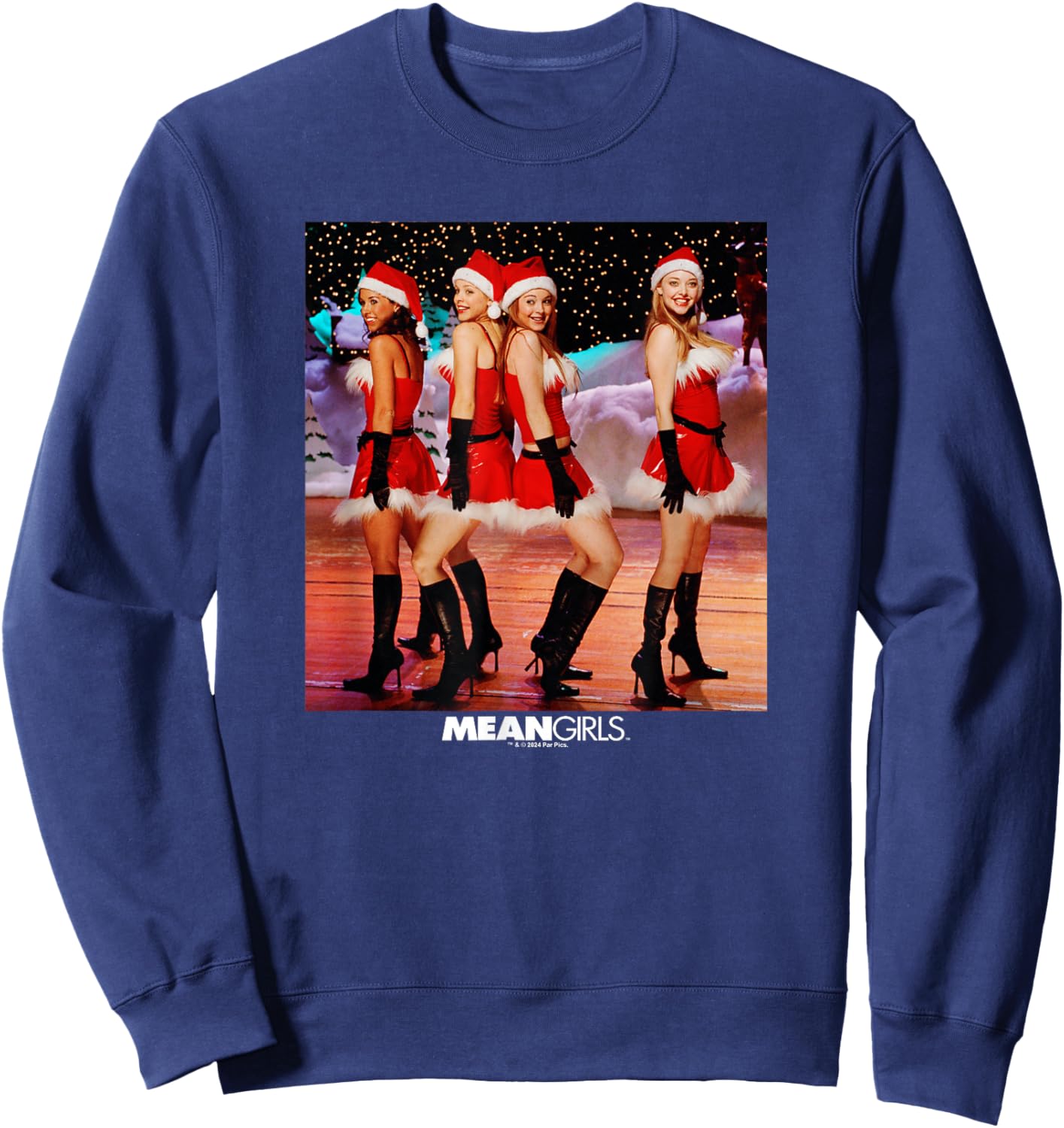 Mean Girls Christmas Sweatshirt - Sweatshirt | Navy