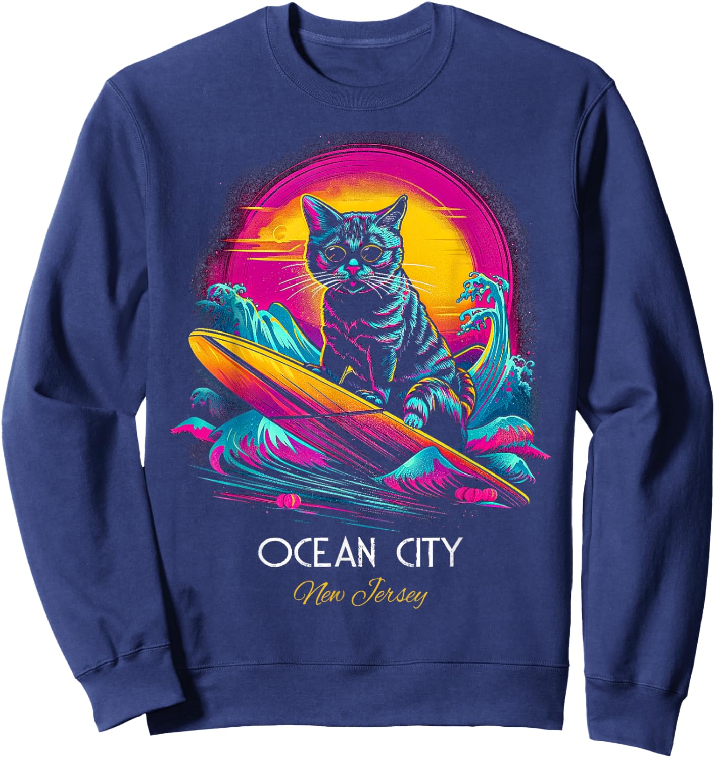 Ocean City New Jersey Sweatshirt - Sweatshirt | Navy