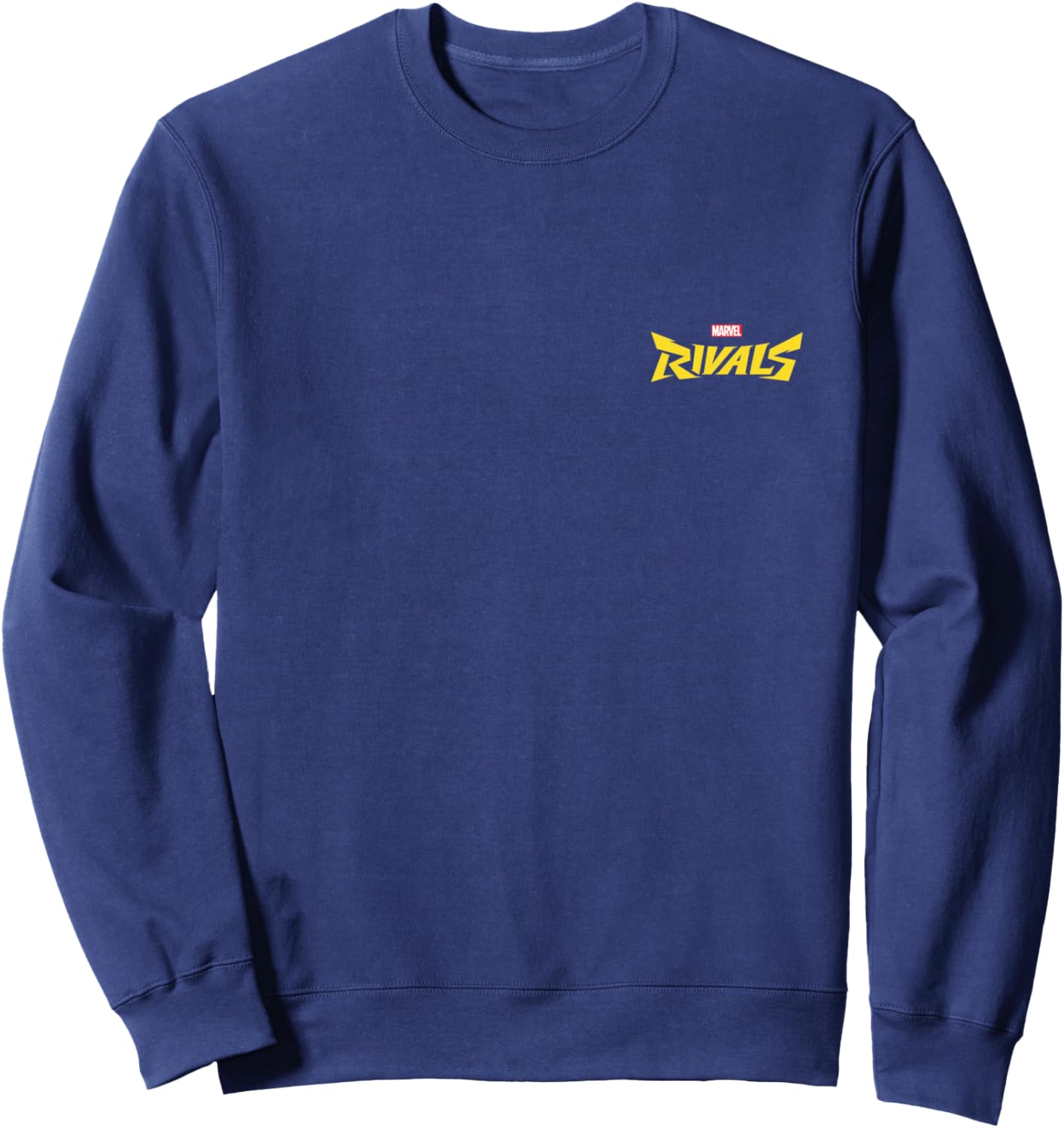 Marvel Rivals Official Video Game Logo Front & Back Sweatshirt - Sweatshirt | Navy