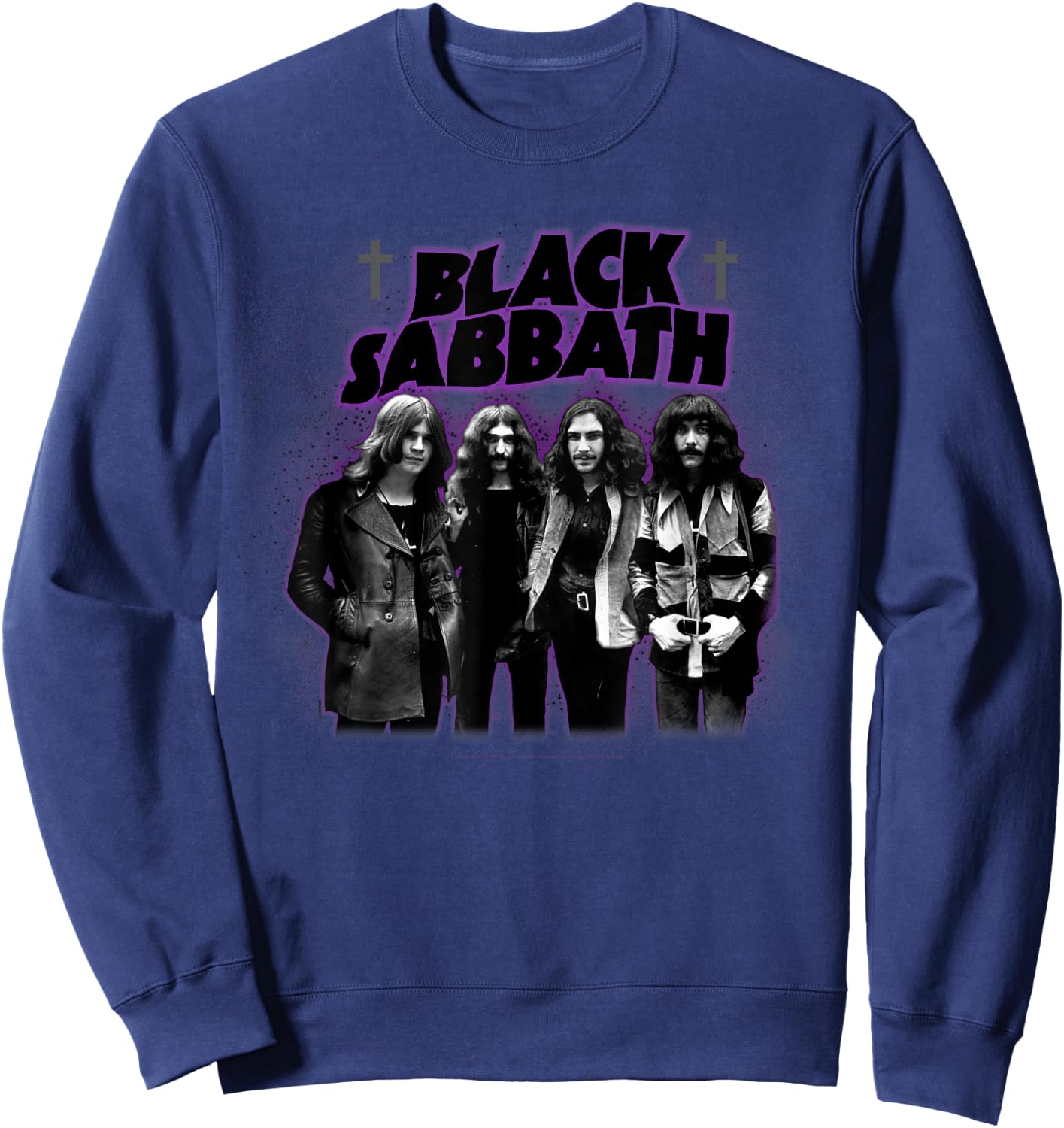 Black Sabbath Official Masters Of Reality Photo Sweatshirt - Sweatshirt | Navy