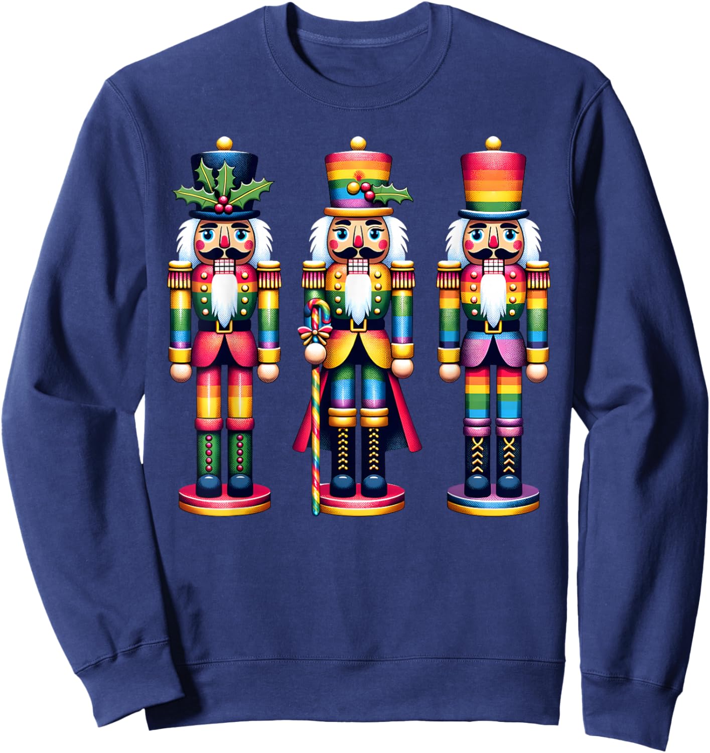 Gay Nutcracker Christmas Sweatshirt - Sweatshirt | Navy