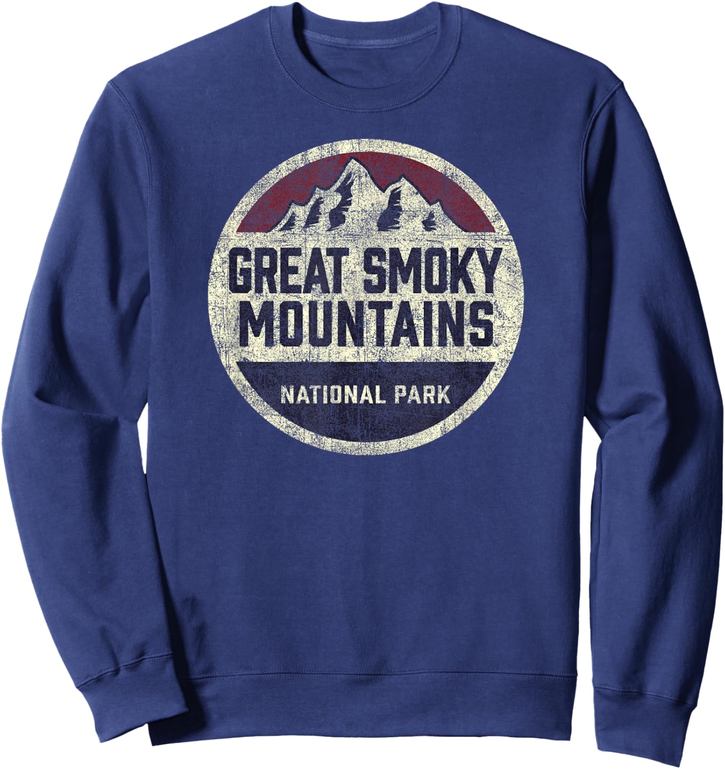 Great Smoky Mountains National Park Shirt Kids Vintage Sweatshirt - Sweatshirt | Navy