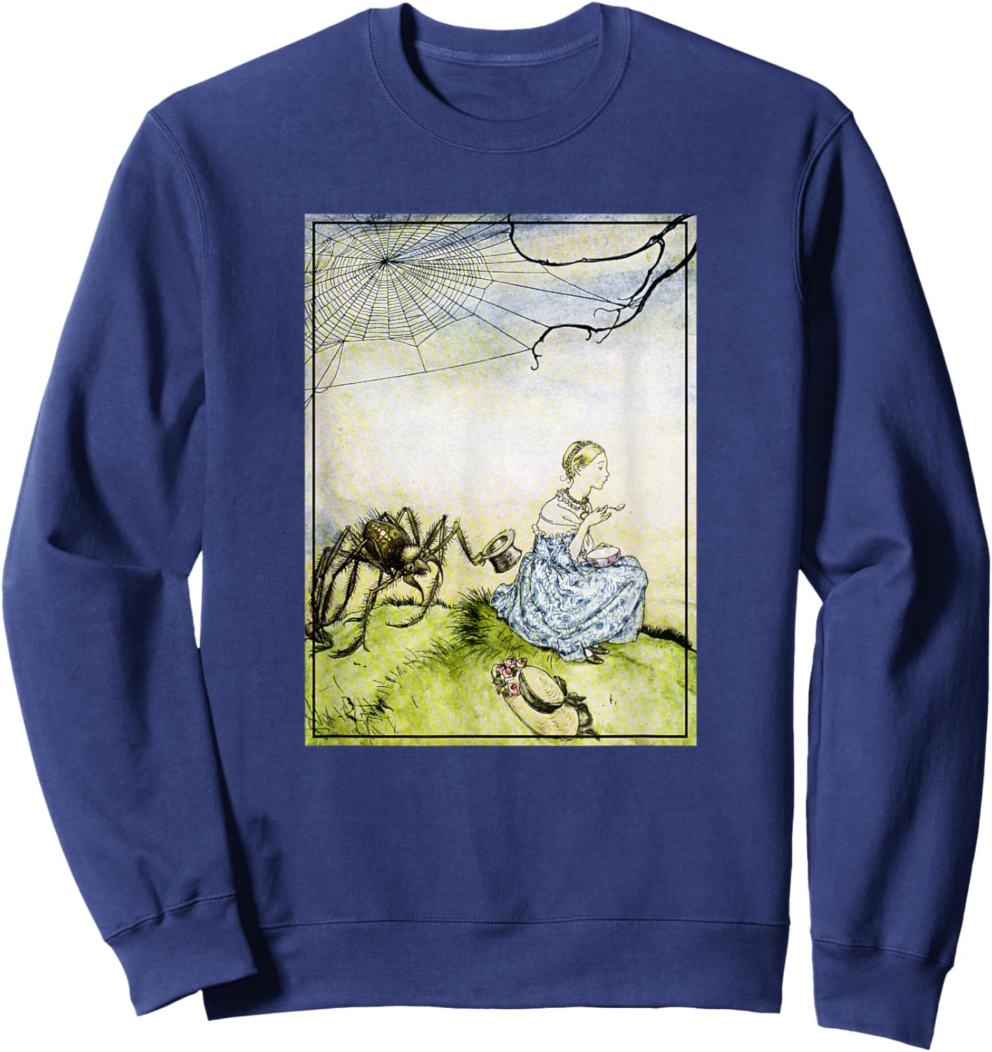 Little Miss Muffet (1913) Sweatshirt - Sweatshirt | Navy