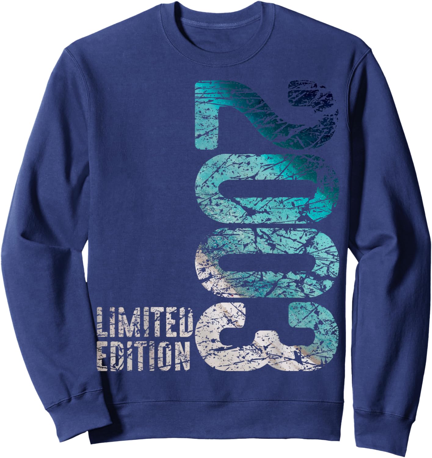 23. Geburtstag Mann Frau 23 Jahre 2003 Deko Geschenk Lustig Sweatshirt - Sweatshirt | Navy
