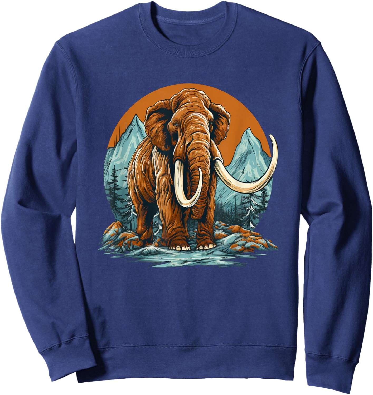 Ice age mammoth costume for mammoths lovers Sweatshirt - Sweatshirt | Navy