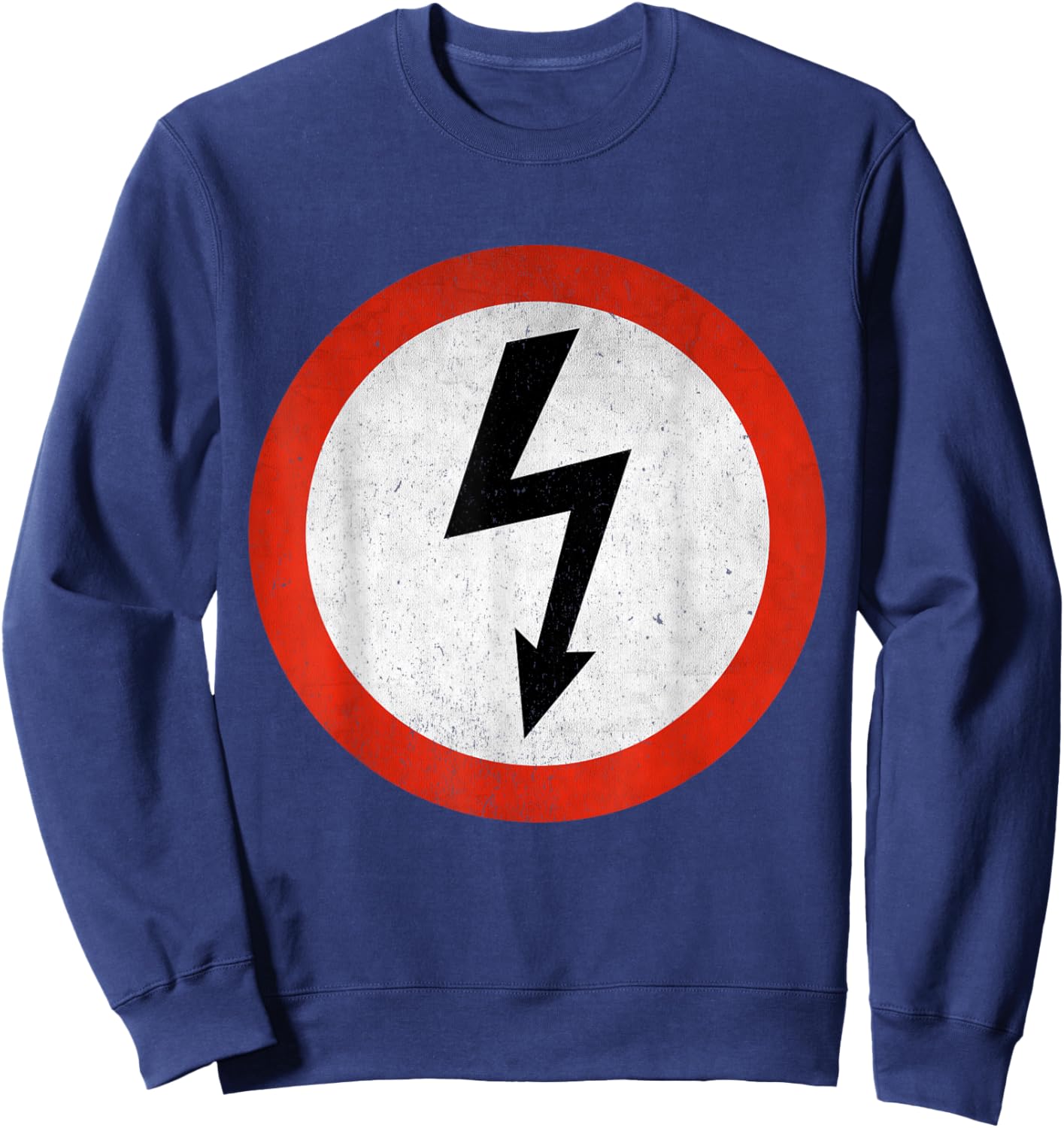 Antichrist Vintage Superstar Graphic Gothic Style Sweatshirt - Sweatshirt | Navy