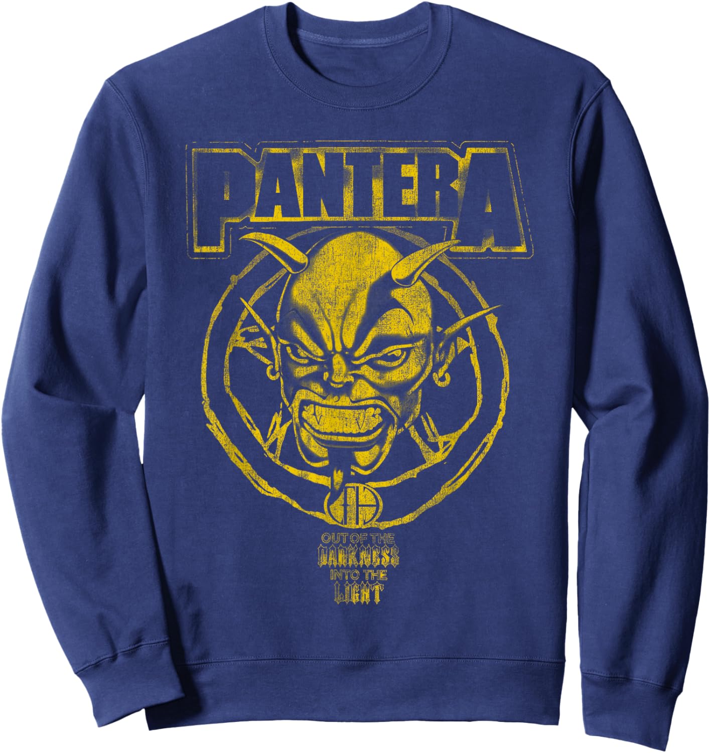 Official Pantera Out Of The Darkness Sweatshirt - Sweatshirt | Navy
