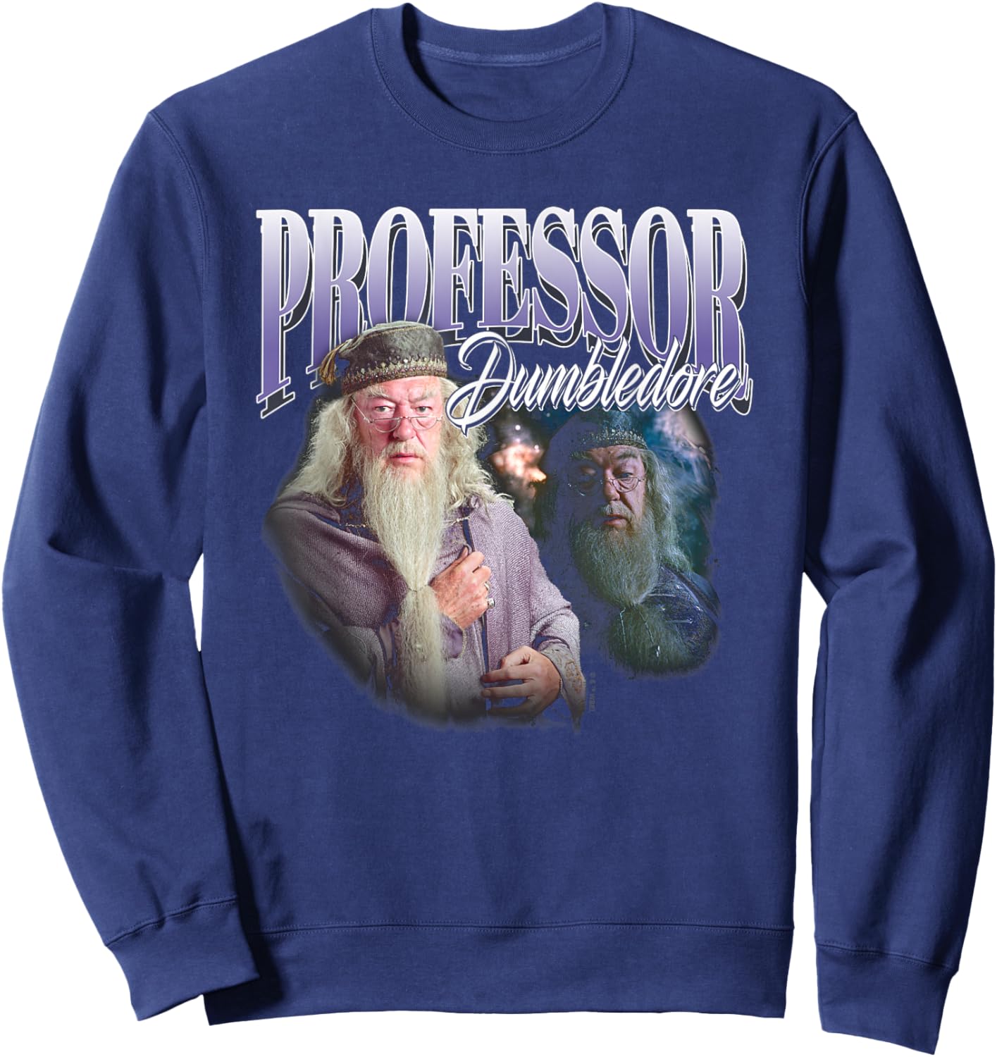 Harry Potter Professor Dumbledore Homage Sweatshirt - Sweatshirt | Navy