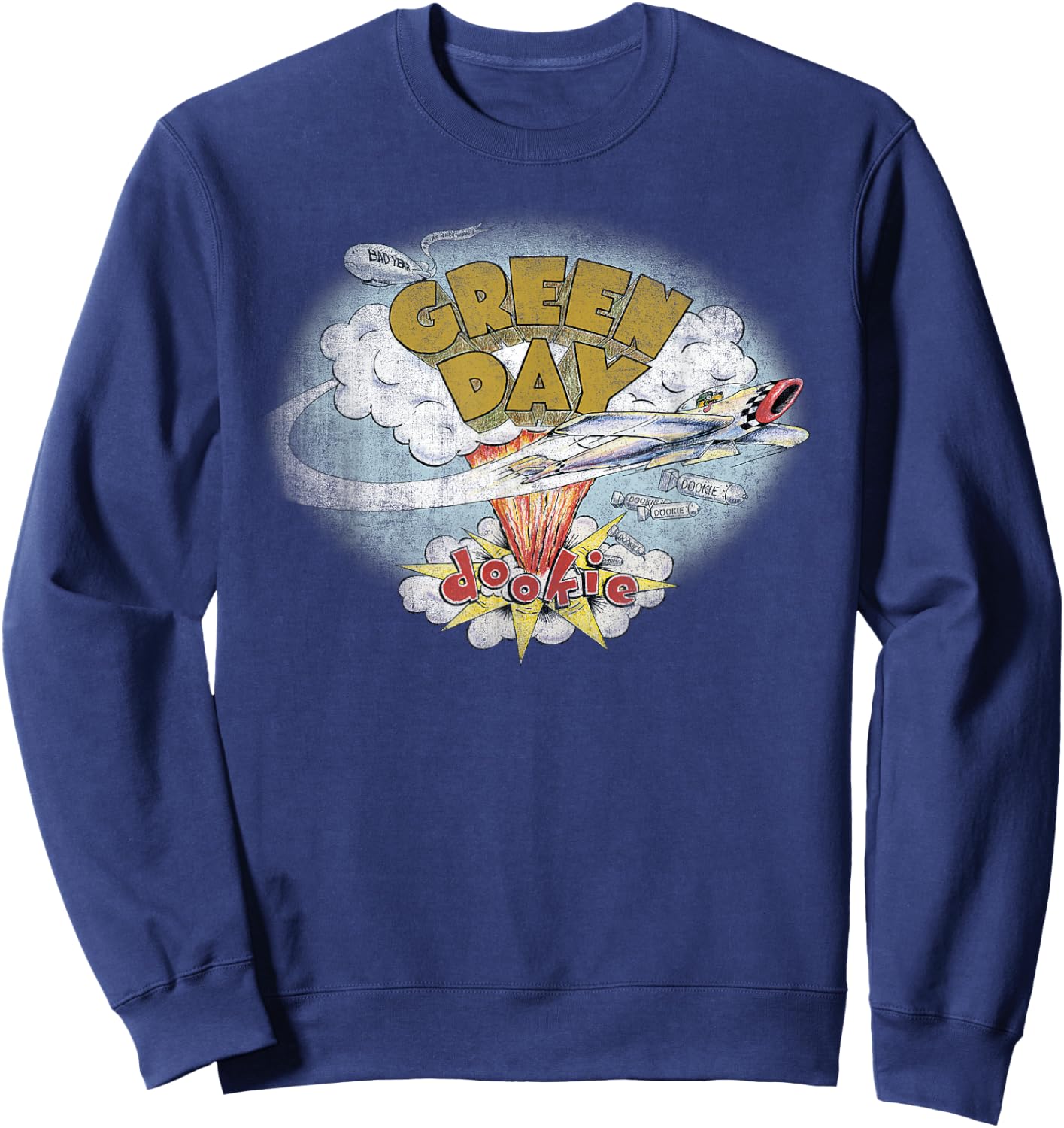 Green Day Fresh Dookie Sweatshirt - Sweatshirt | Navy