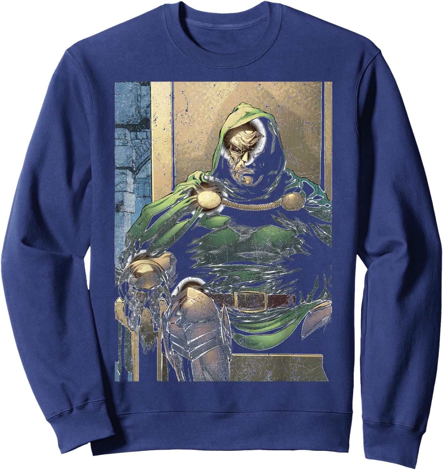 Marvel Doctor Doom Iron Man: Legacy #1 Sweatshirt - Sweatshirt | Navy