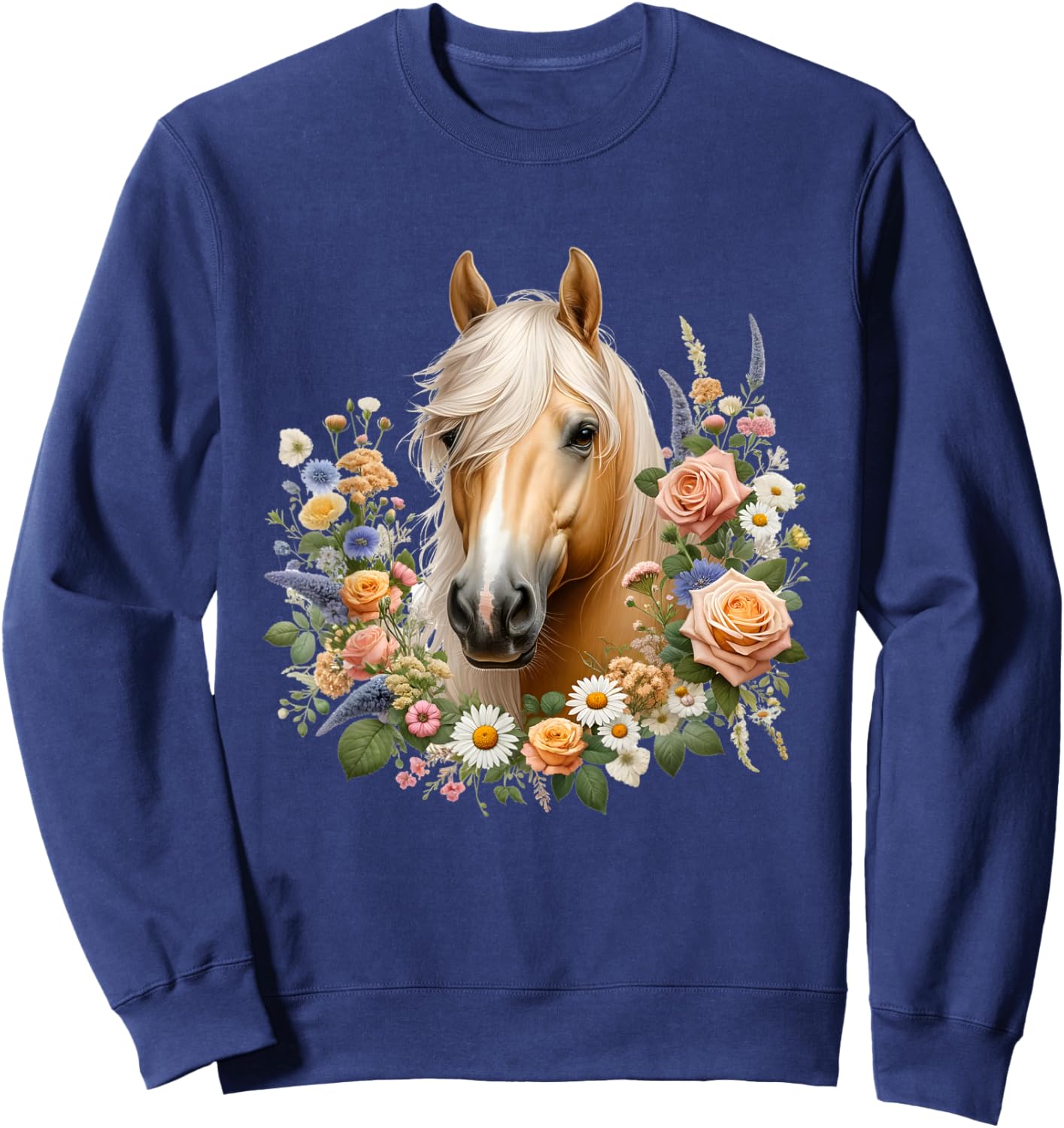 Palomino Horse Sweatshirt - Sweatshirt | Navy