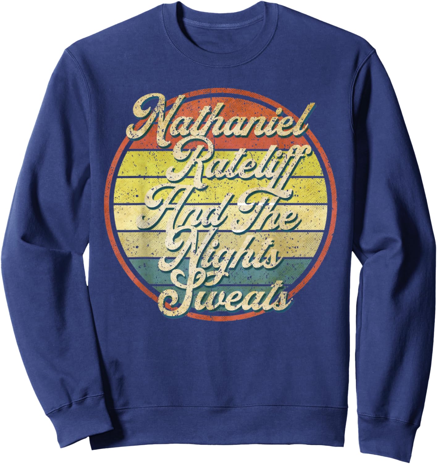 Vintage Vibes NathanielRate Retro Sweatshirt - Sweatshirt | Navy