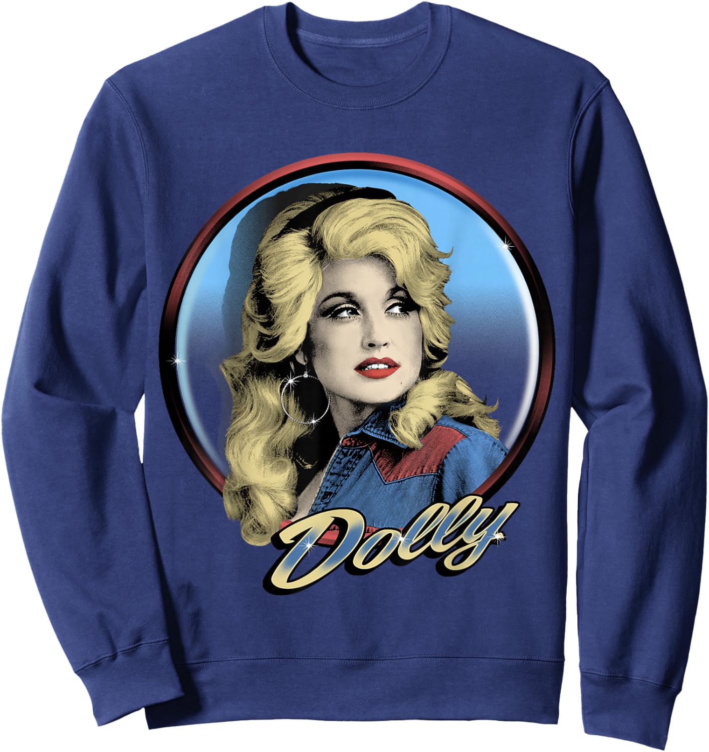 Dolly Parton Western Sweatshirt - Sweatshirt | Navy