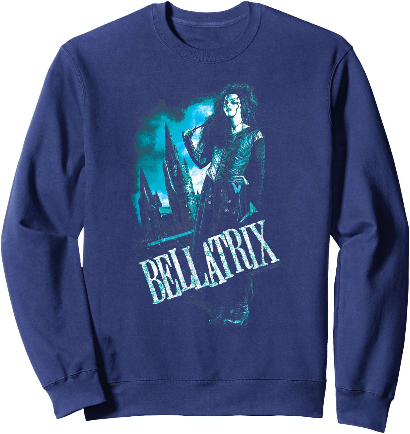 Harry Potter Bellatrix Full Body Sweatshirt - Sweatshirt | Navy