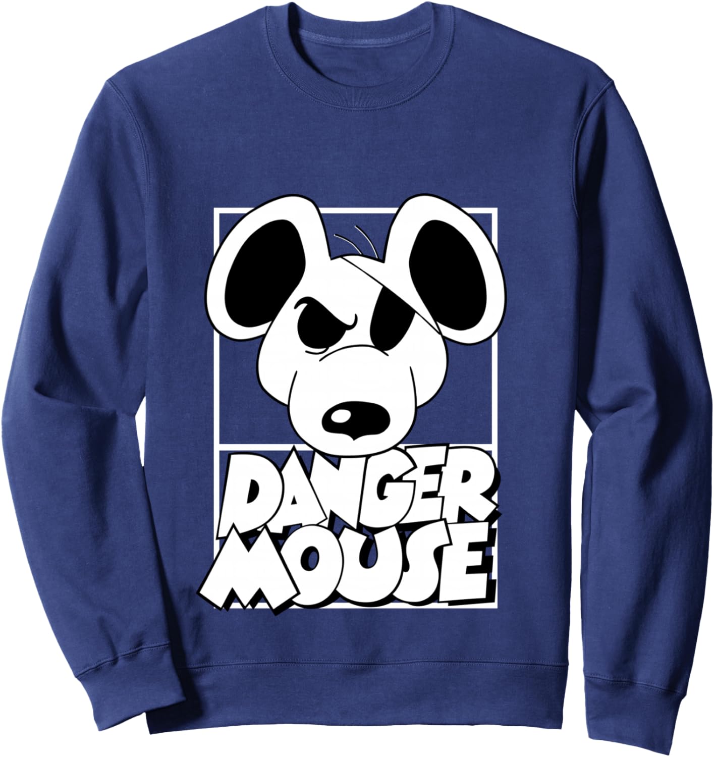 Danger Mouse Eye Patch Sweatshirt - Sweatshirt | Navy