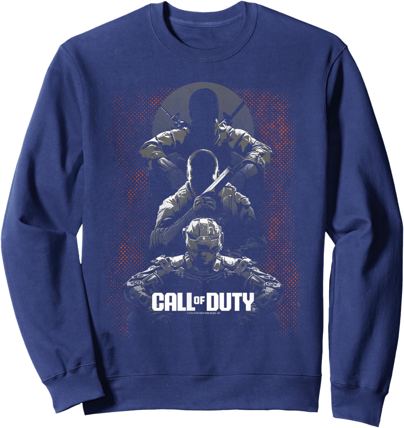 Call of Duty Black Ops Halftone Gaming Sweatshirt - Sweatshirt | Navy