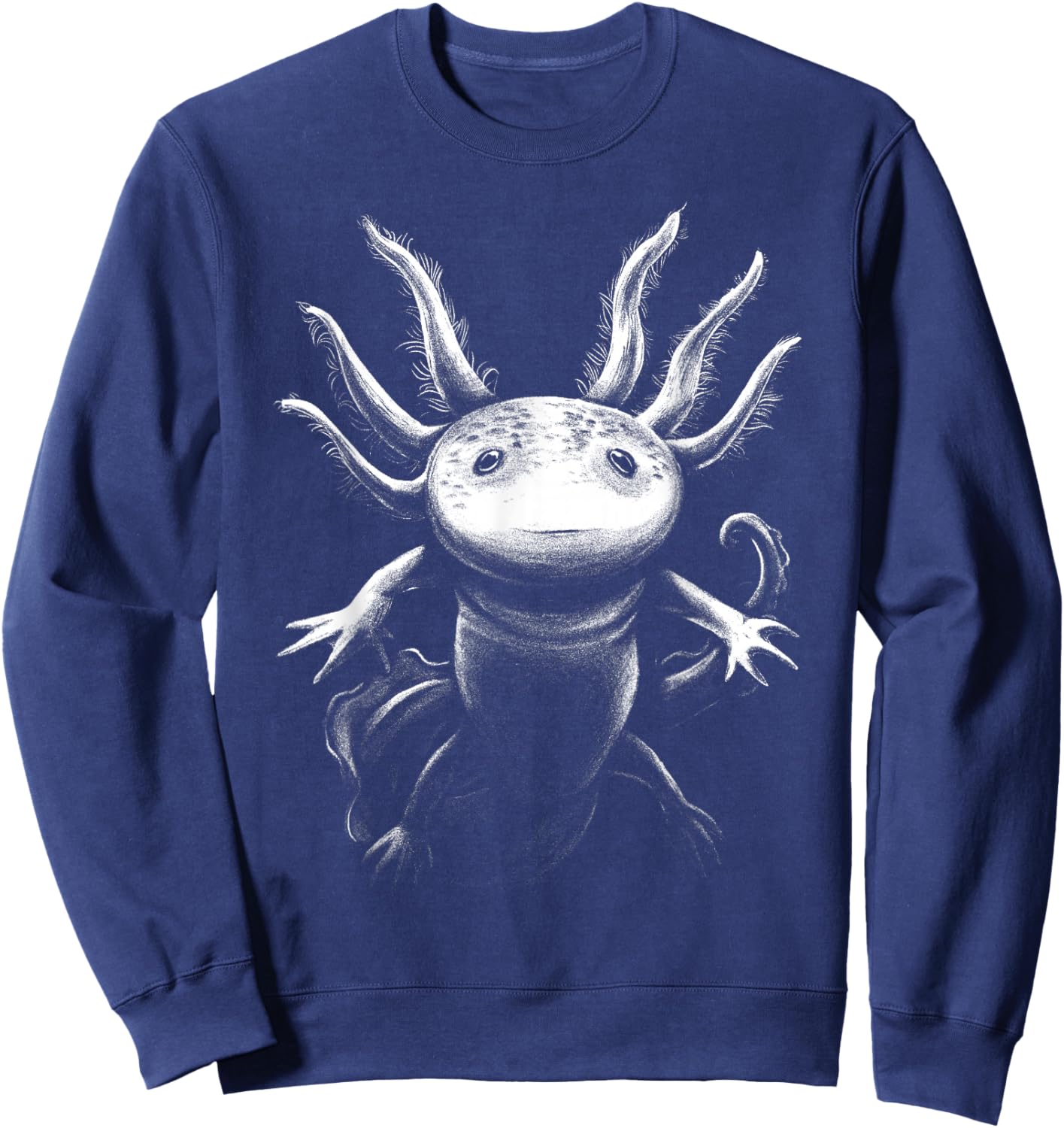 Axolotl Sweatshirt - Sweatshirt | Navy