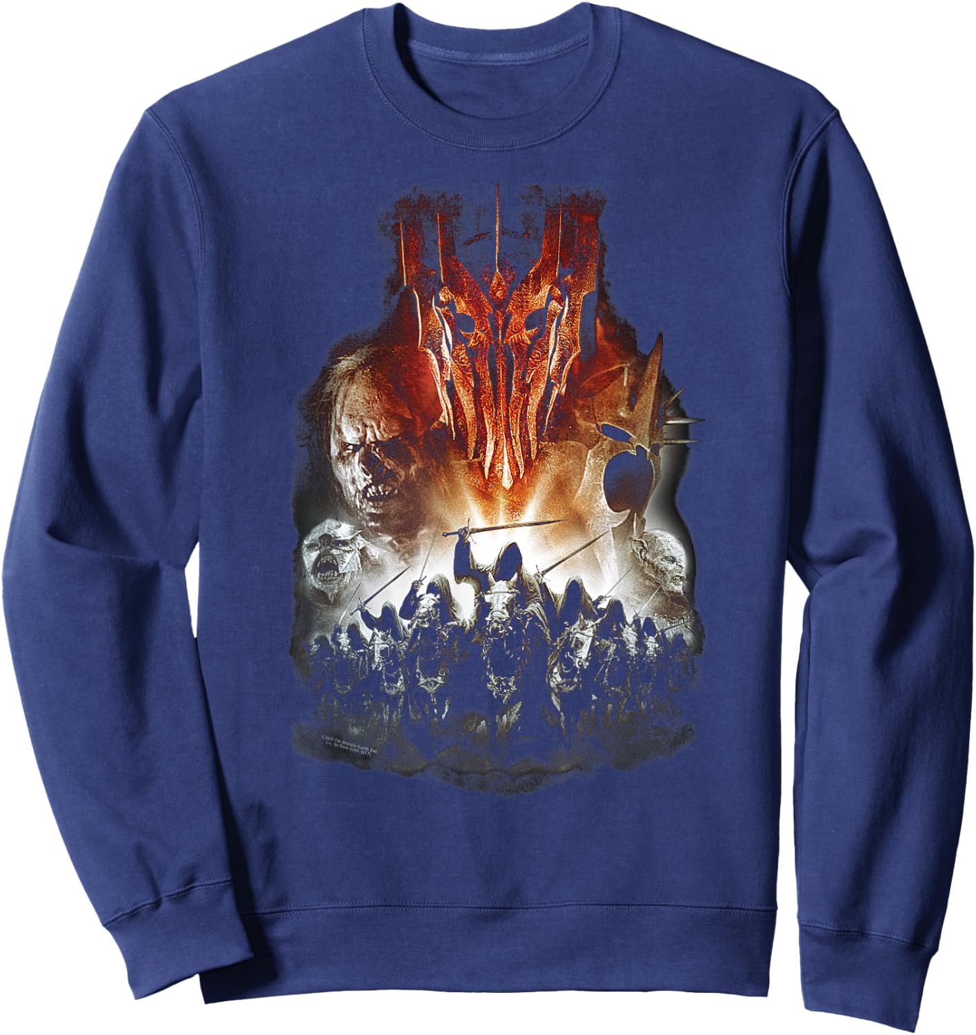 Lord of The Rings Evil Rising Small Sweatshirt - Sweatshirt | Navy