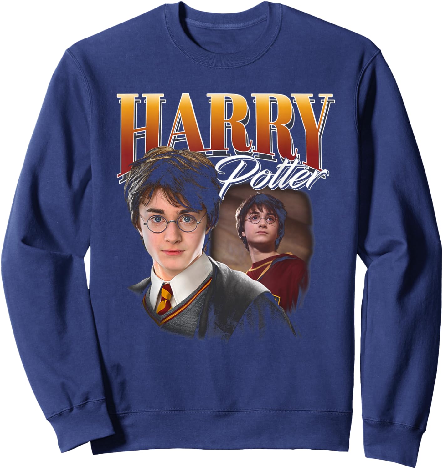 Harry Potter "The G.O.A.T" Homage Sweatshirt - Sweatshirt | Navy