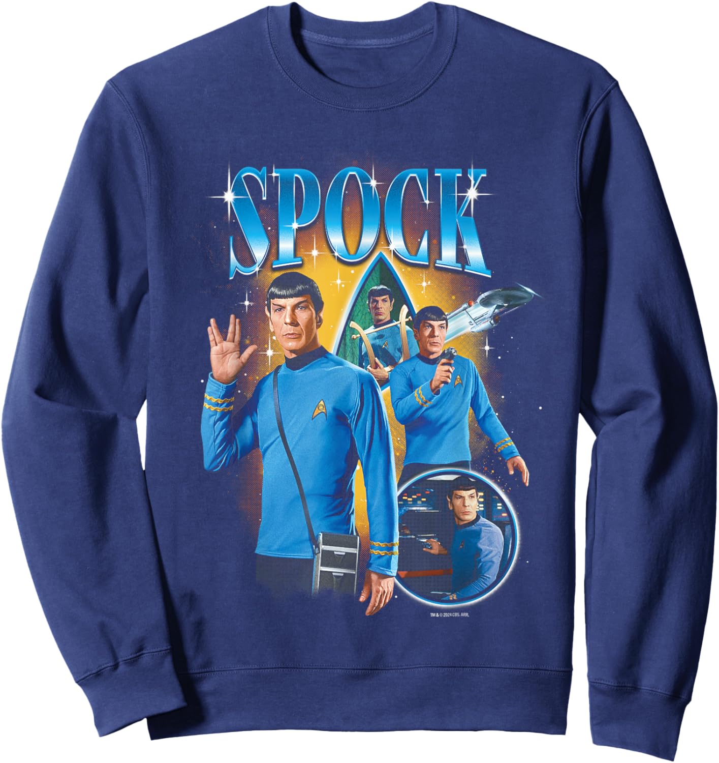 Star Trek: The Original Series Spock Heartthrob Sweatshirt - Sweatshirt | Navy