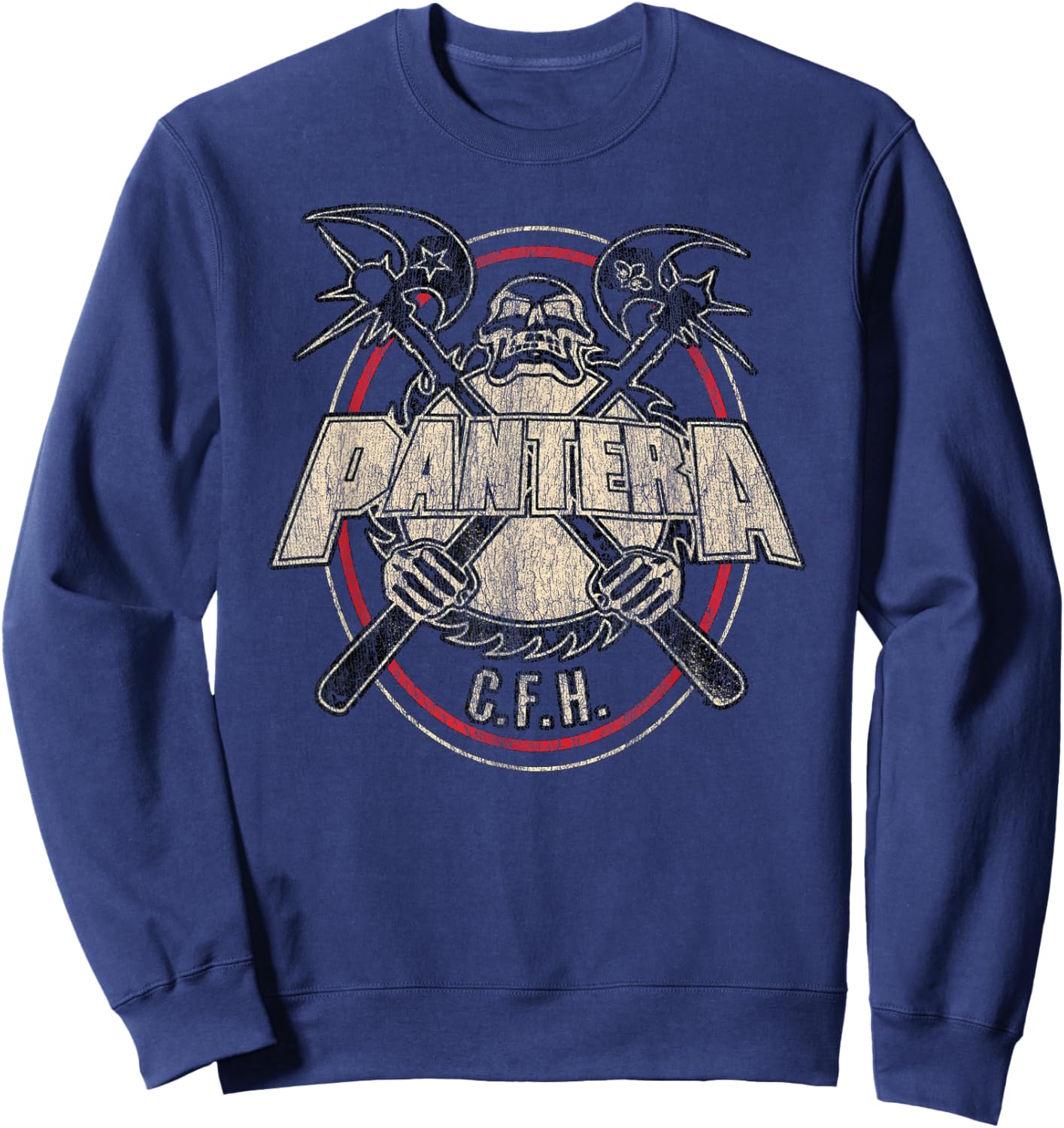 Official Pantera C.F.H. Black Sweatshirt - Sweatshirt | Navy