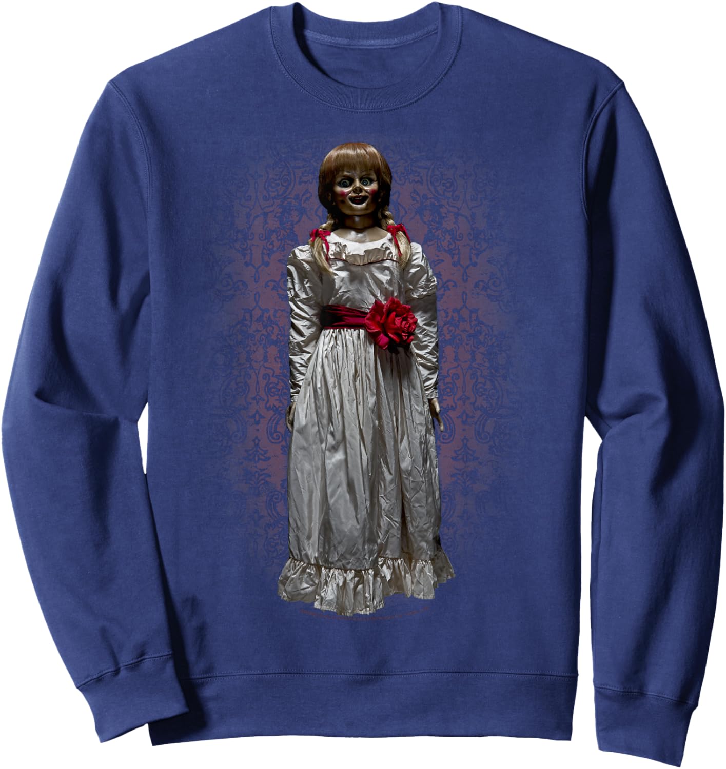 Annabelle Full Portrait Sweatshirt - Sweatshirt | Navy
