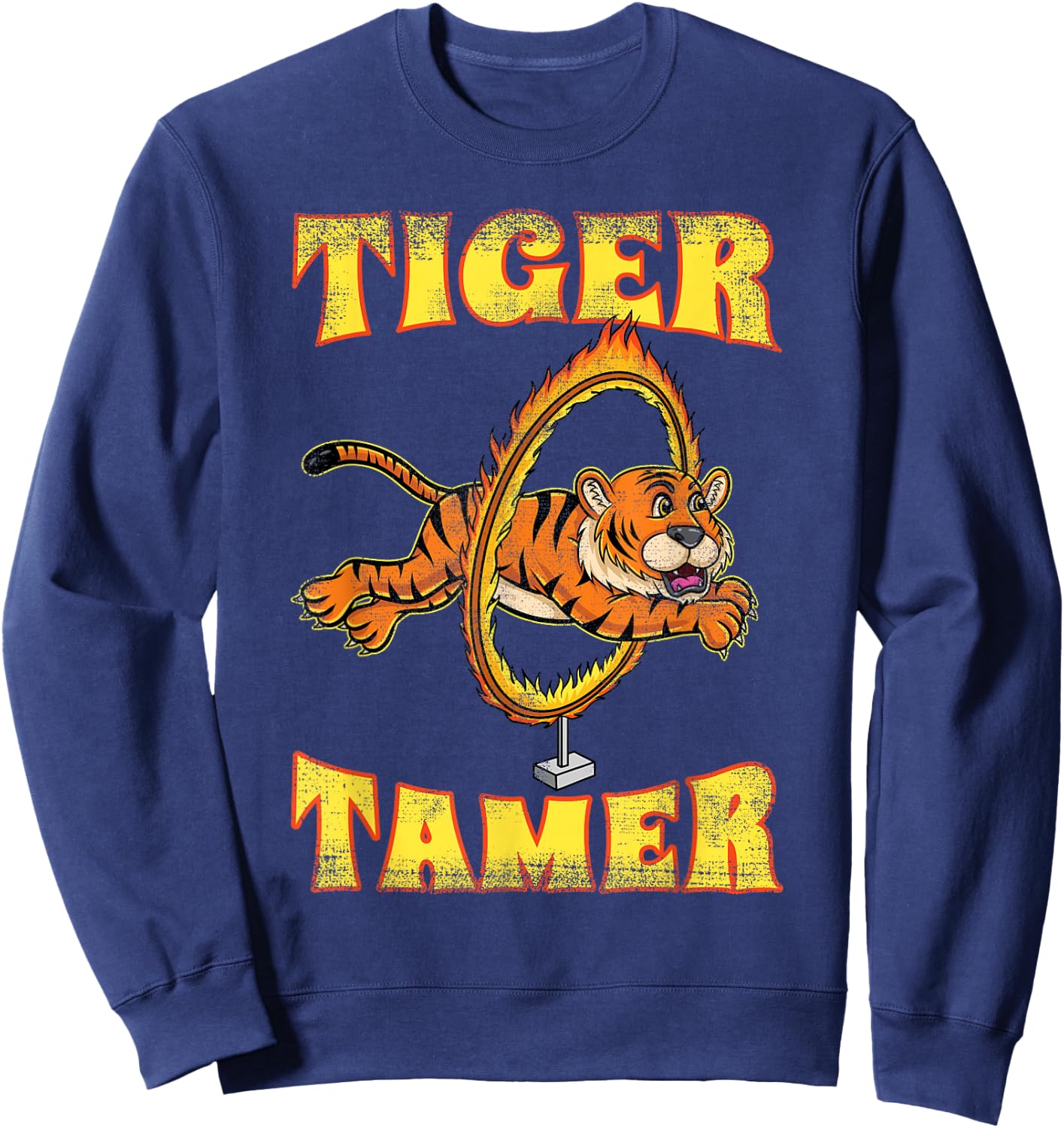 Tiger Tamer Circus Sweatshirt - Sweatshirt | Navy