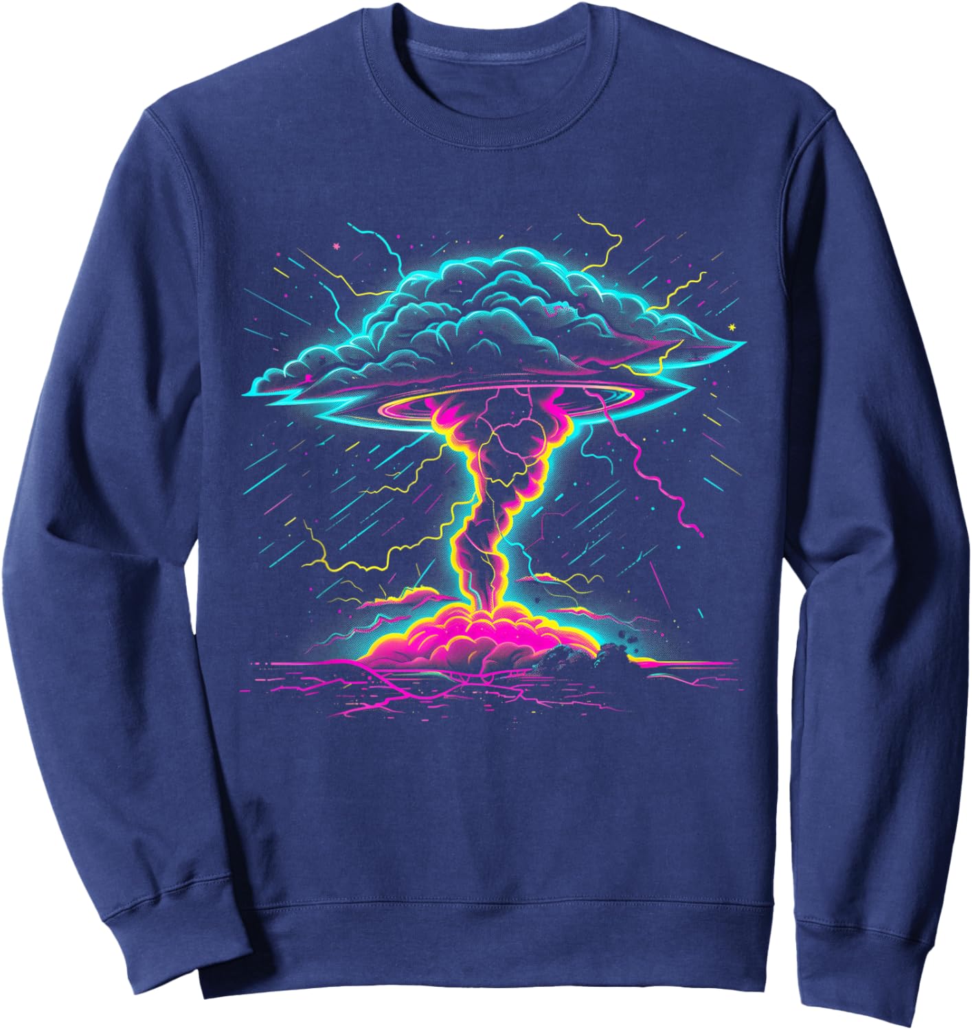 Tornado Chaser Storm Chasing Meteorologist Sweatshirt - Sweatshirt | Navy