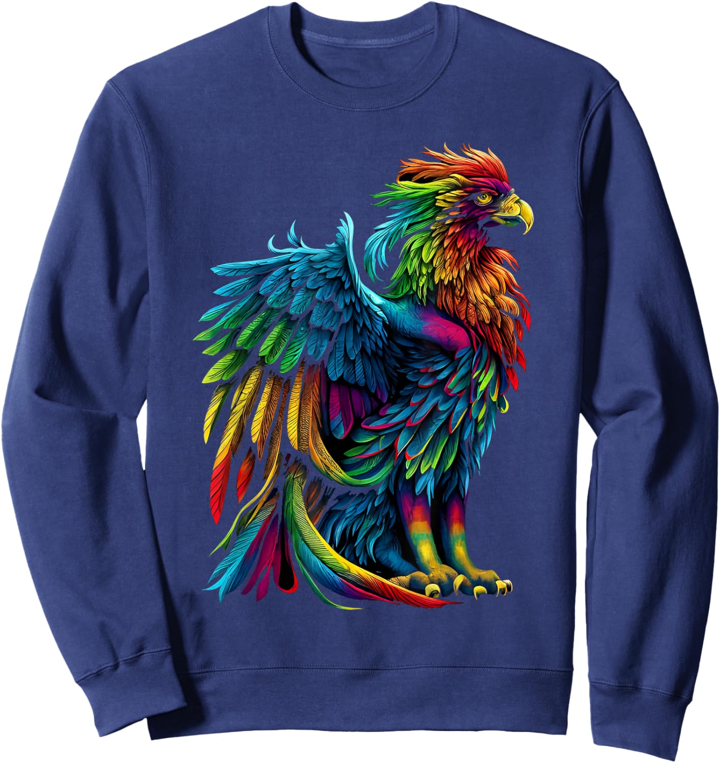 Rainbow Griffin Sweatshirt - Sweatshirt | Navy