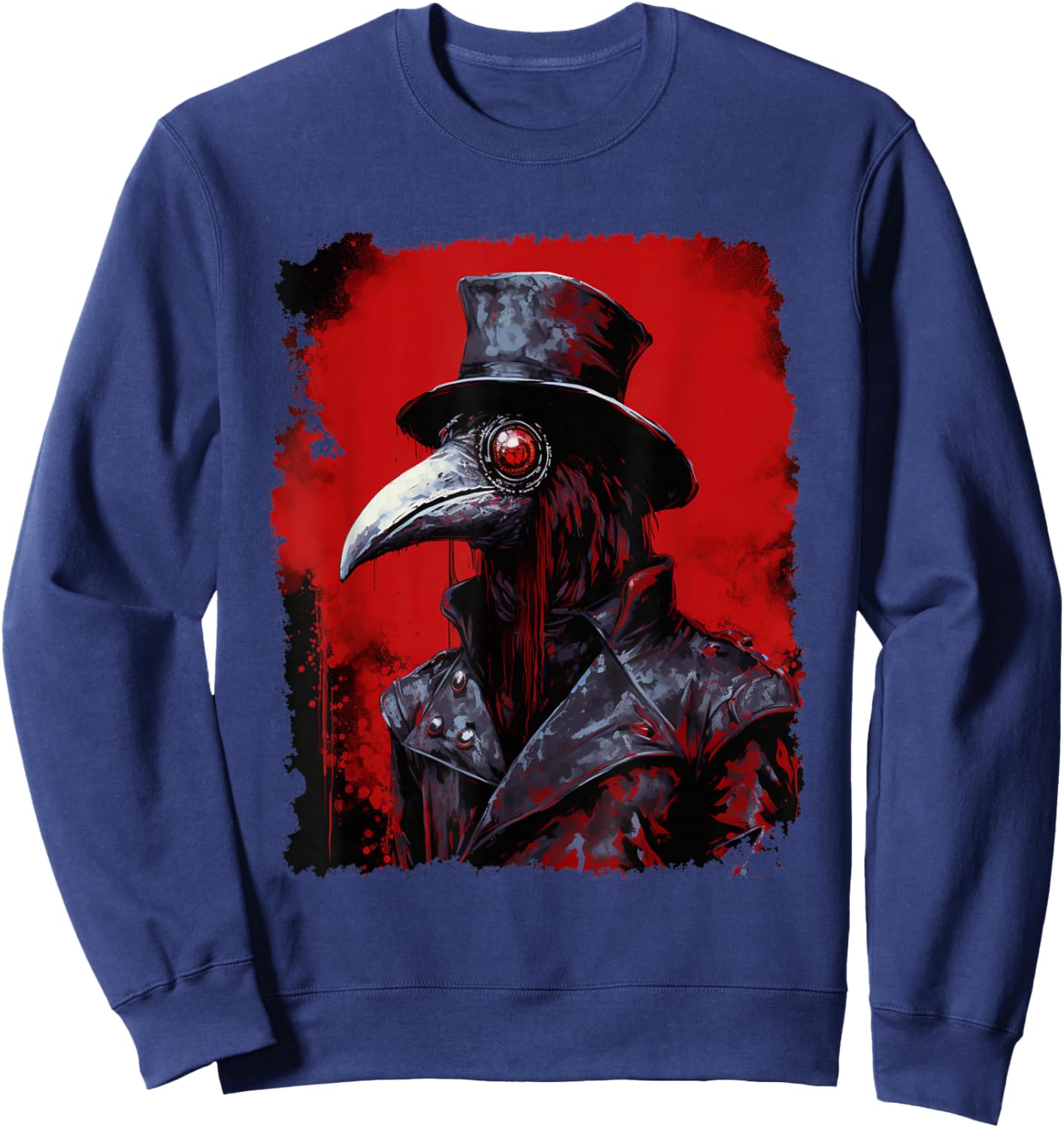 Plague Doctor Sweatshirt - Sweatshirt | Navy