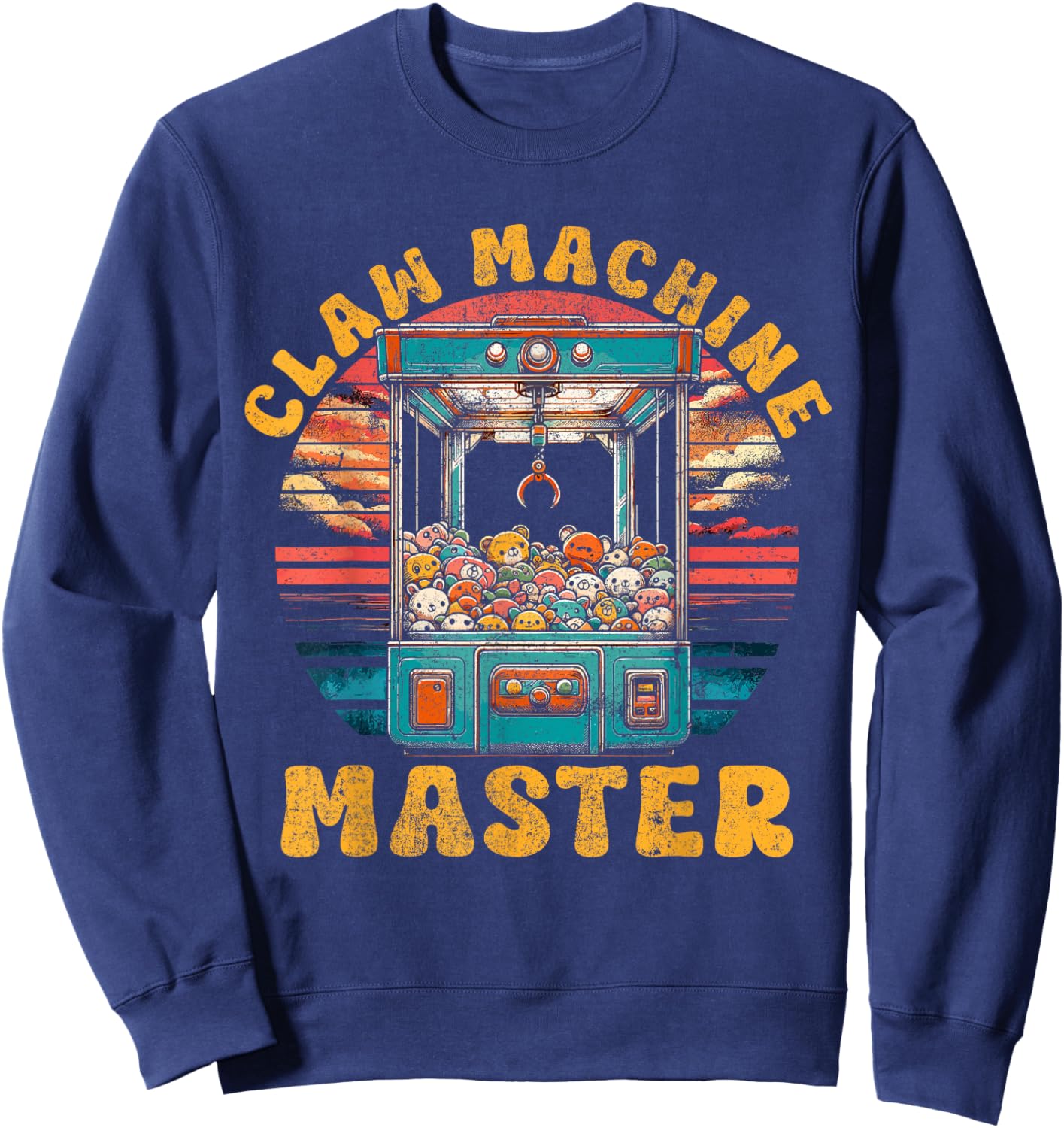 Claw Machine Claw Machine Master Crane Game Sweatshirt - Sweatshirt | Navy