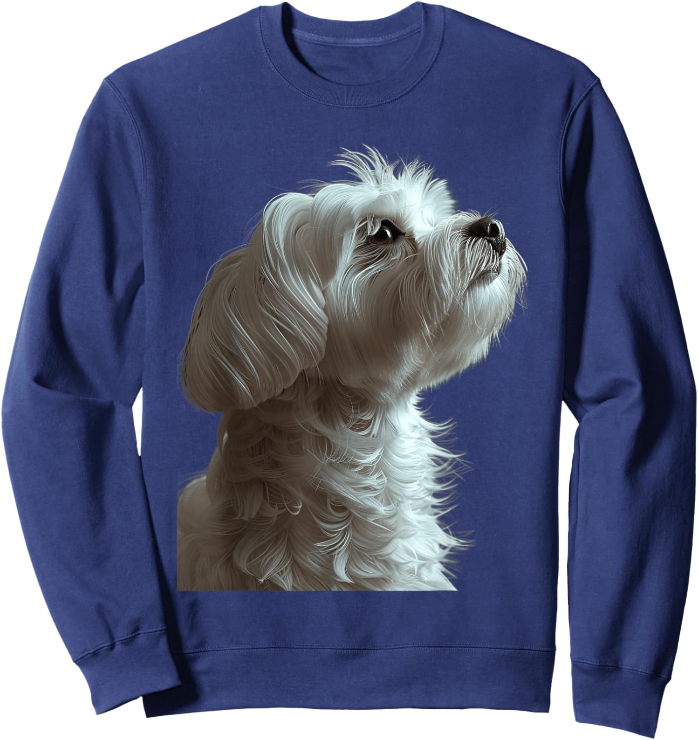Maltese Sweatshirt - Sweatshirt | Navy