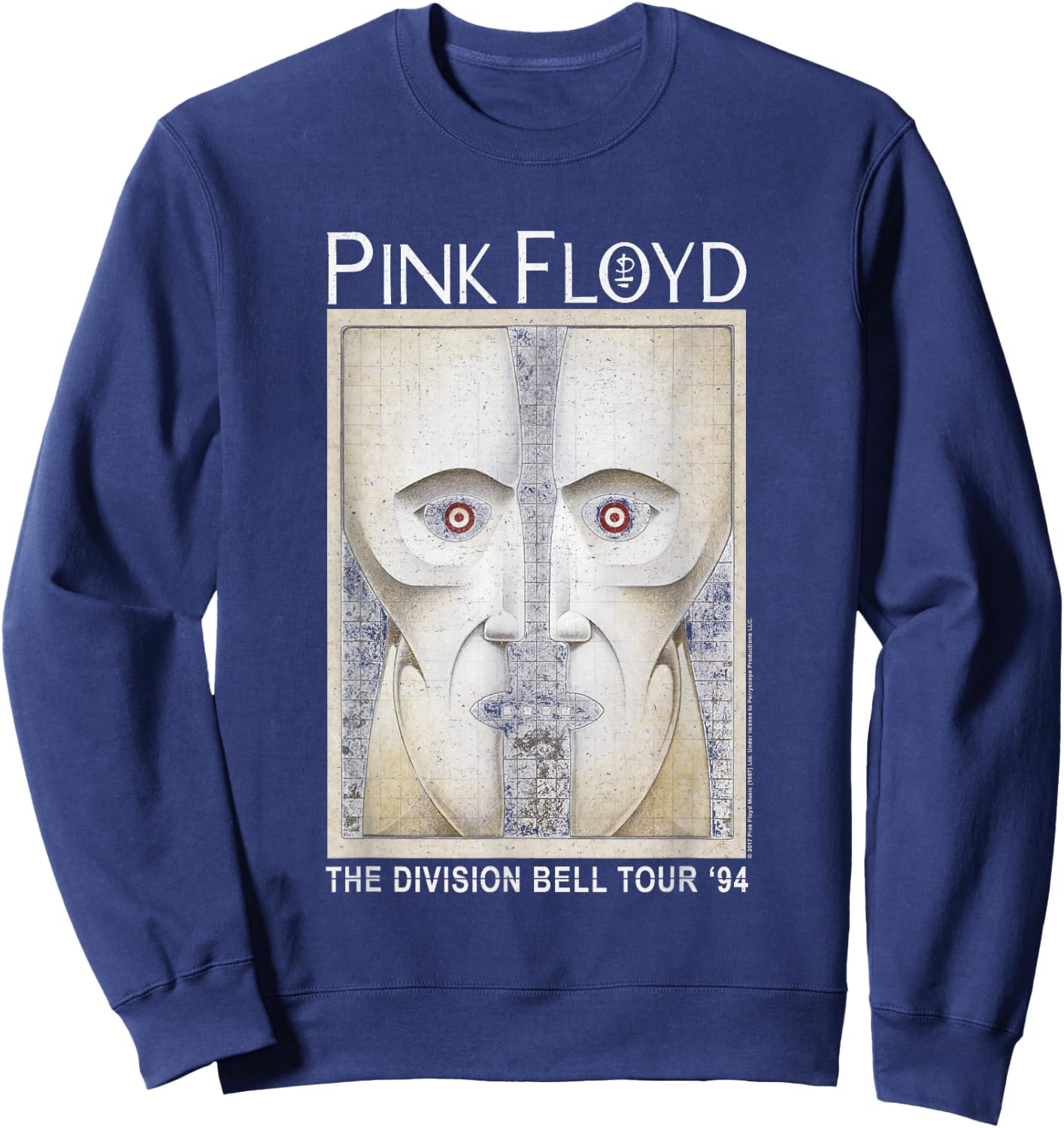 Pink Floyd the Division Bell Sweatshirt - Sweatshirt | Navy