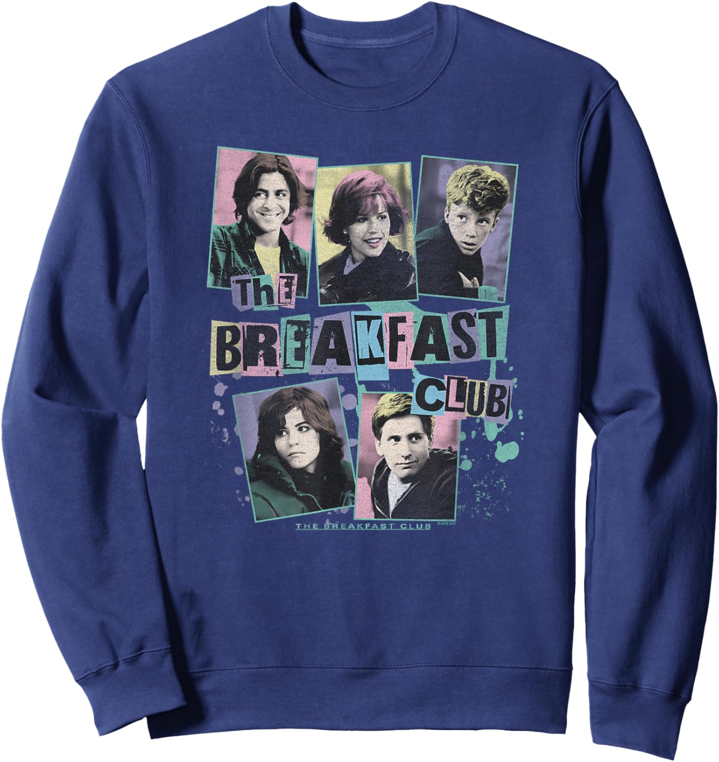 The Breakfast Club Vintage Photographs Sweatshirt - Sweatshirt | Navy