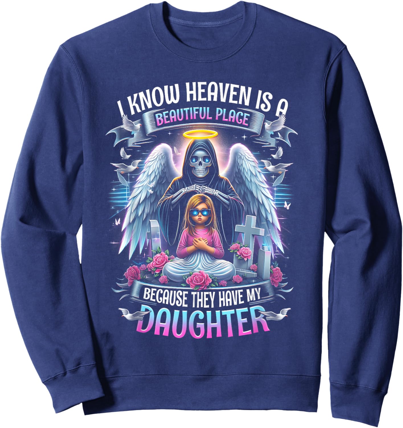 Mothers Grief Sweatshirt - Sweatshirt | Navy