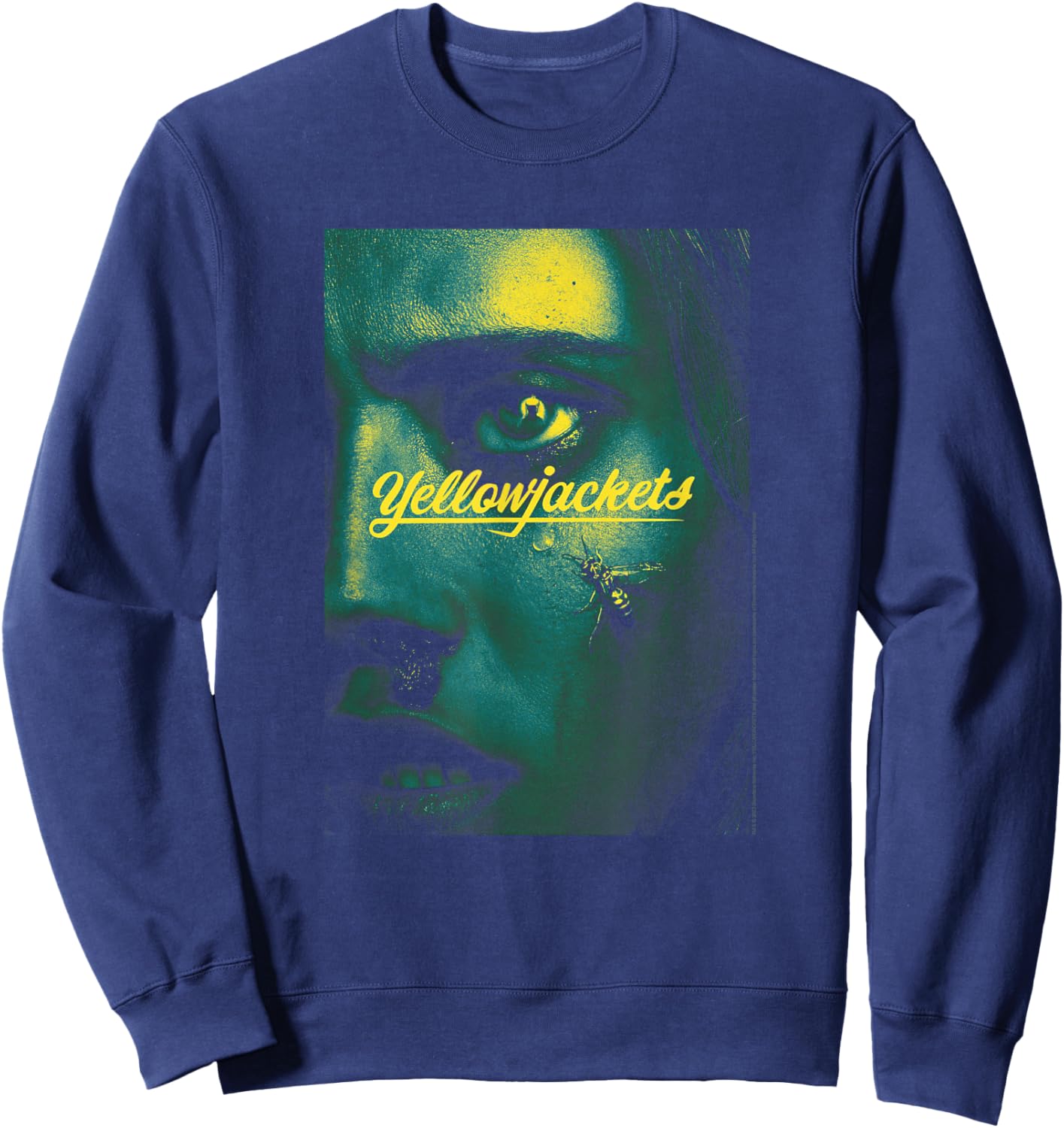 Yellowjackets Key Art Poster Sweatshirt - Sweatshirt | Navy