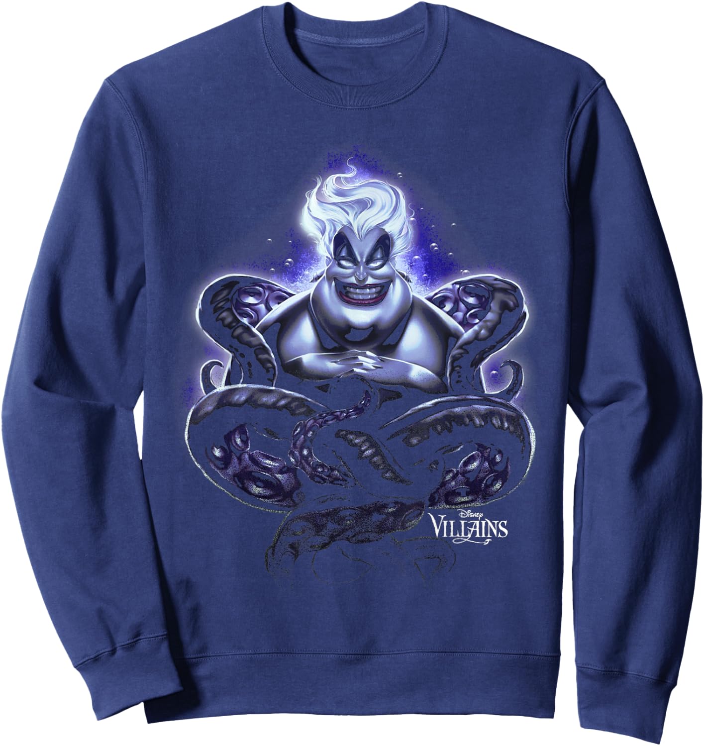 Disney Villains Ursula Dark Portrait Small Sweatshirt - Sweatshirt | Navy