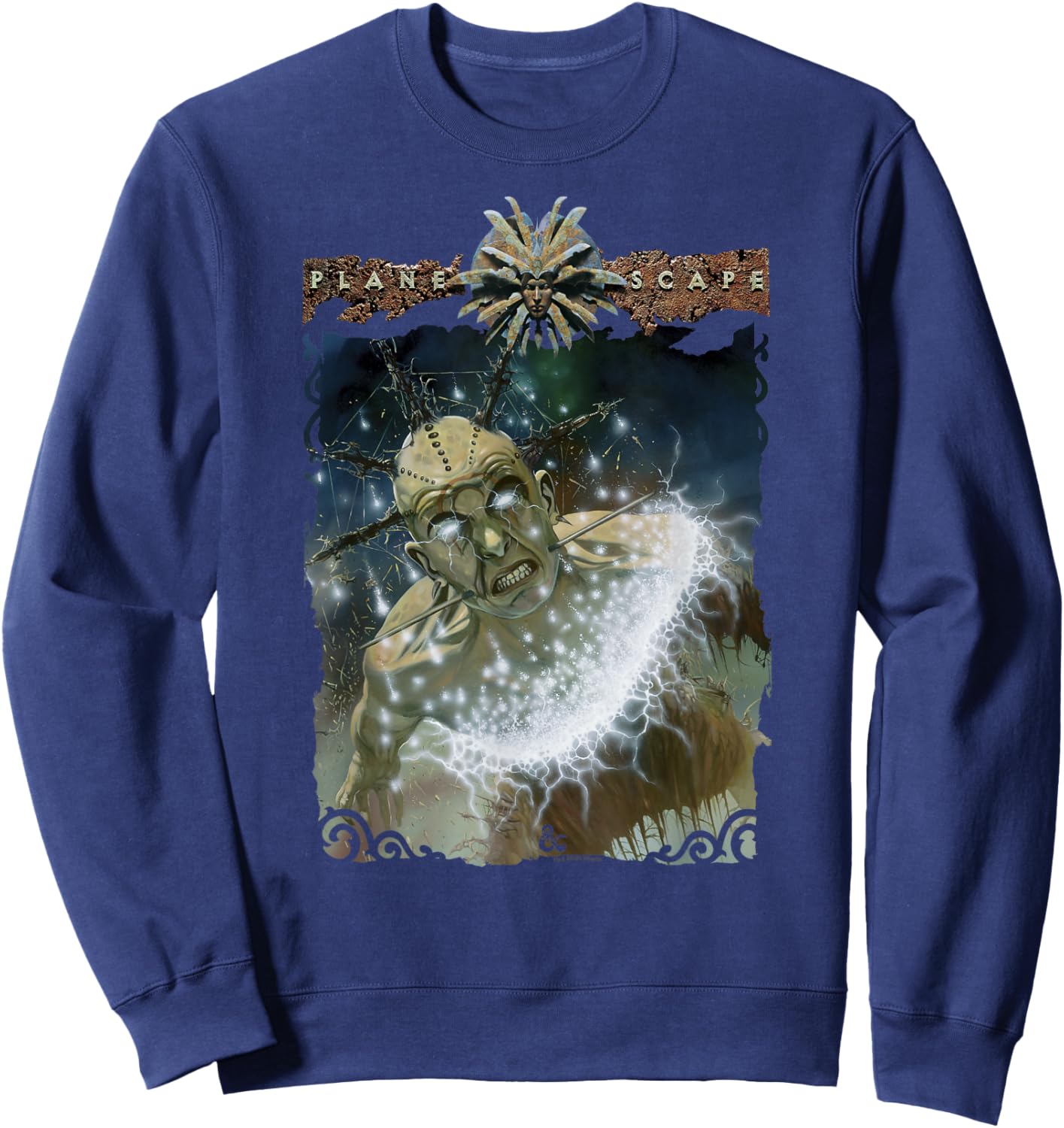 Dungeons & Dragons 50th Anniversary Planescape Torment Sweatshirt - Sweatshirt | Navy