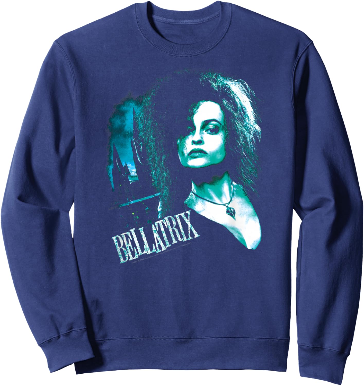 Harry Potter Bellatrix Closeup Sweatshirt - Sweatshirt | Navy