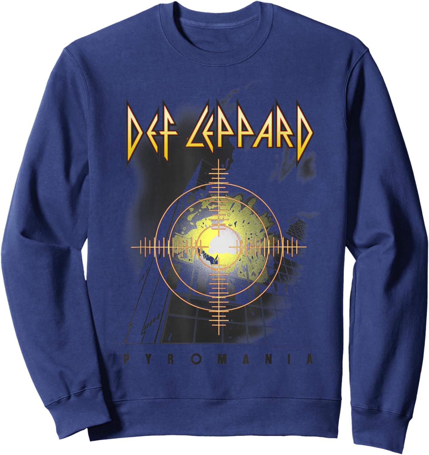 Def Leppard - Pyro Sweatshirt - Sweatshirt | Navy