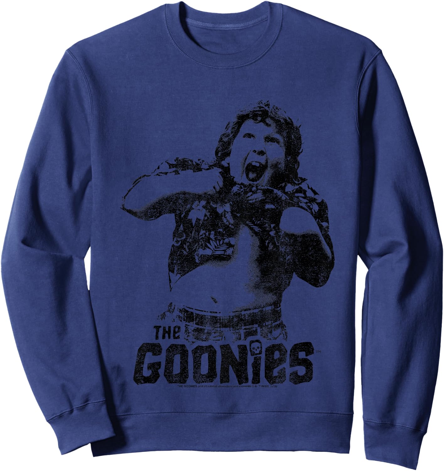 Kids The Goonies Chunk Truffle Shuffle Sweatshirt - Sweatshirt | Navy