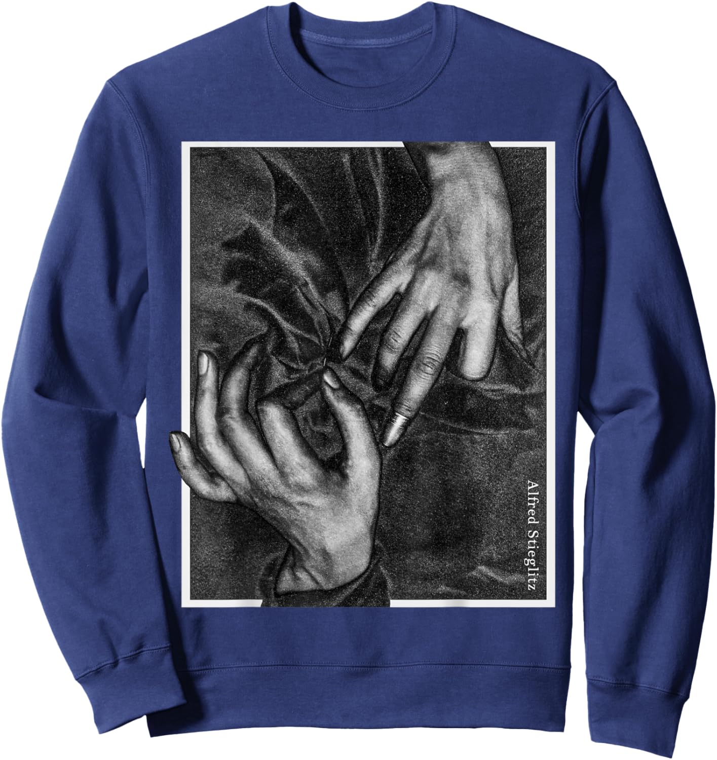 Georgia O’Keeffe Hands and Thimble Sweatshirt - Sweatshirt | Navy
