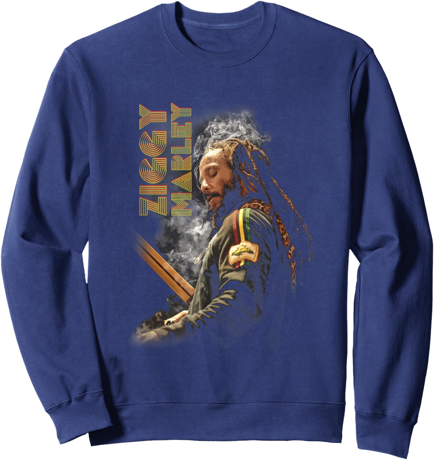 Ziggy Marley - Official Merchandise - Smoke Sweatshirt - Sweatshirt | Navy