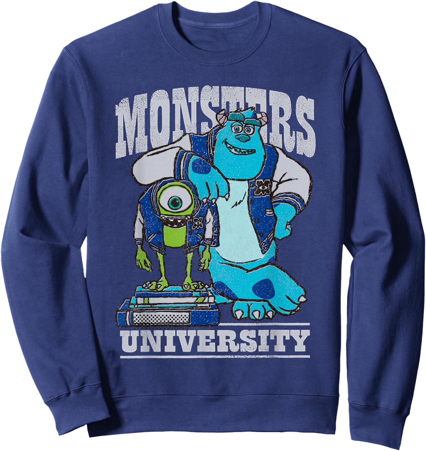 Disney Pixar Monsters University Mike and Sulley Sweatshirt - Sweatshirt | Navy