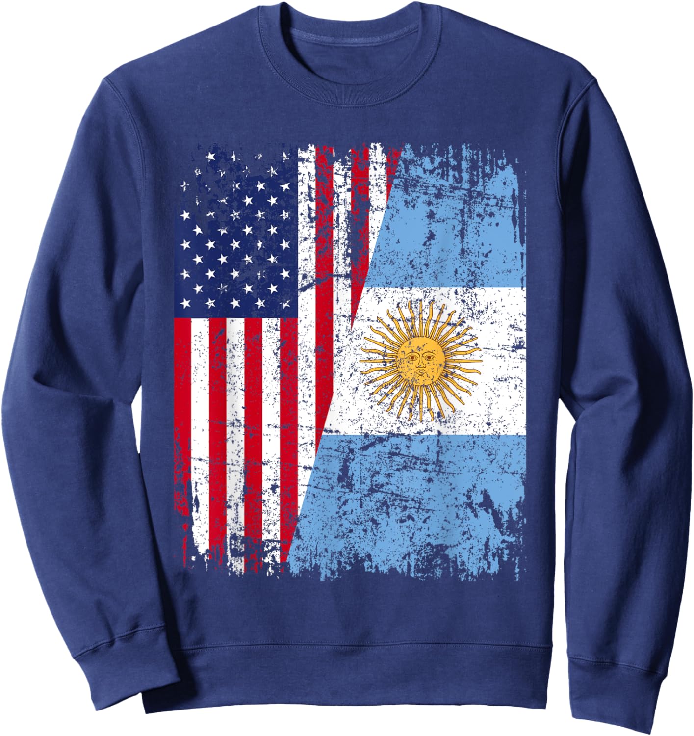 ARGENTINIAN American Flag | Men Women Kids | ARGENTINA Sweatshirt - Sweatshirt | Navy