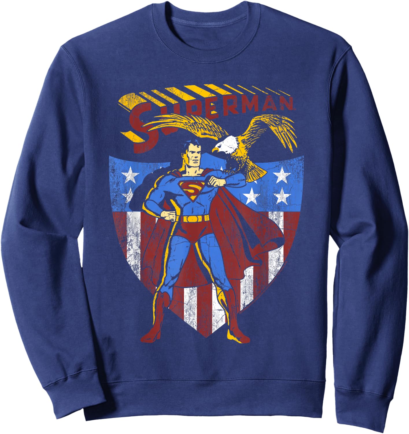 Superman All American Sweatshirt - Sweatshirt | Navy