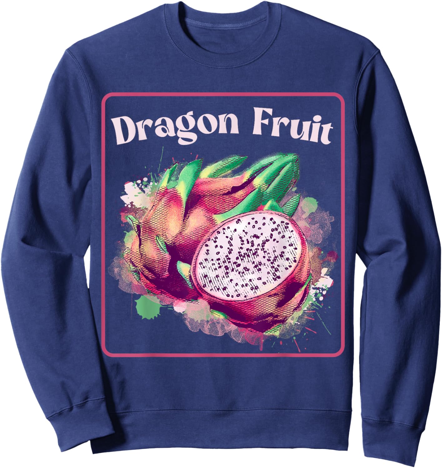 Dragon Fruit Sweatshirt - Sweatshirt | Navy