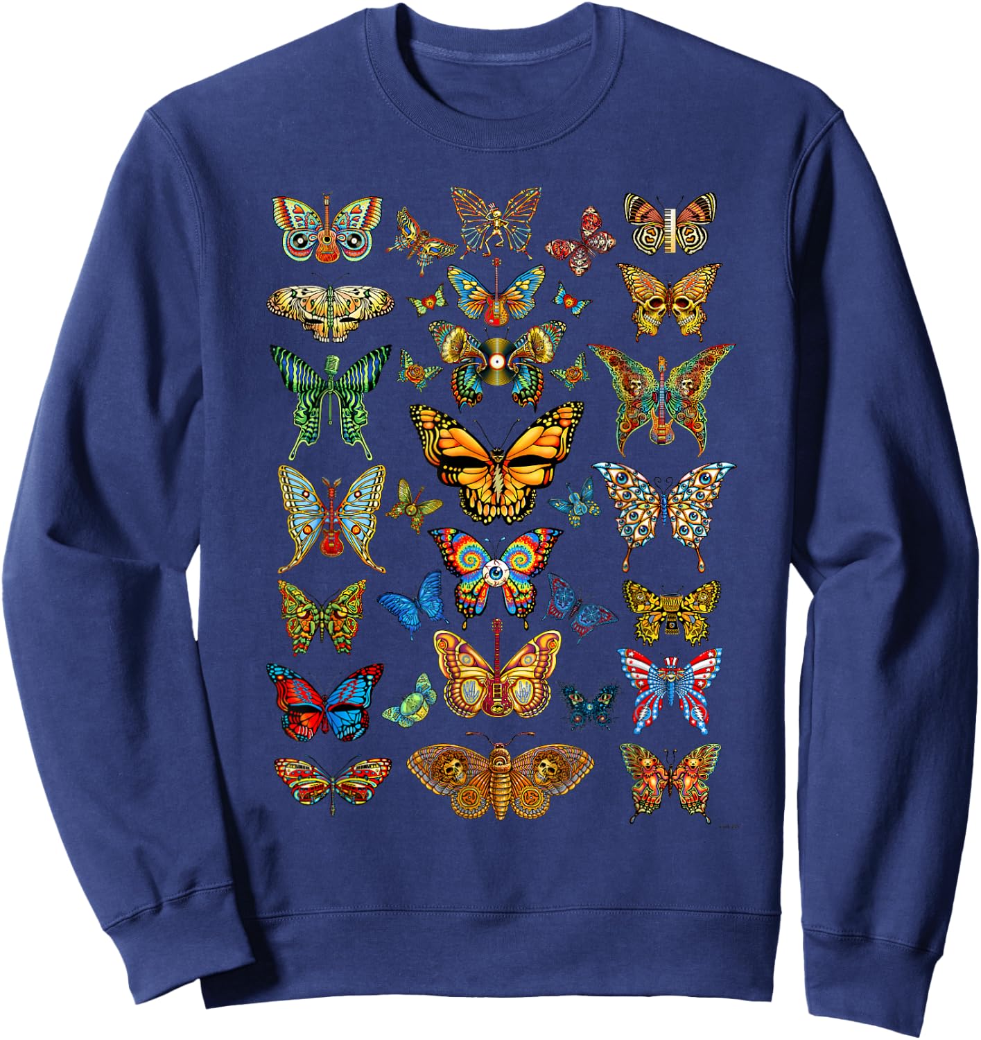 Dead Butterflies - Emek Artman Sweatshirt - Sweatshirt | Navy