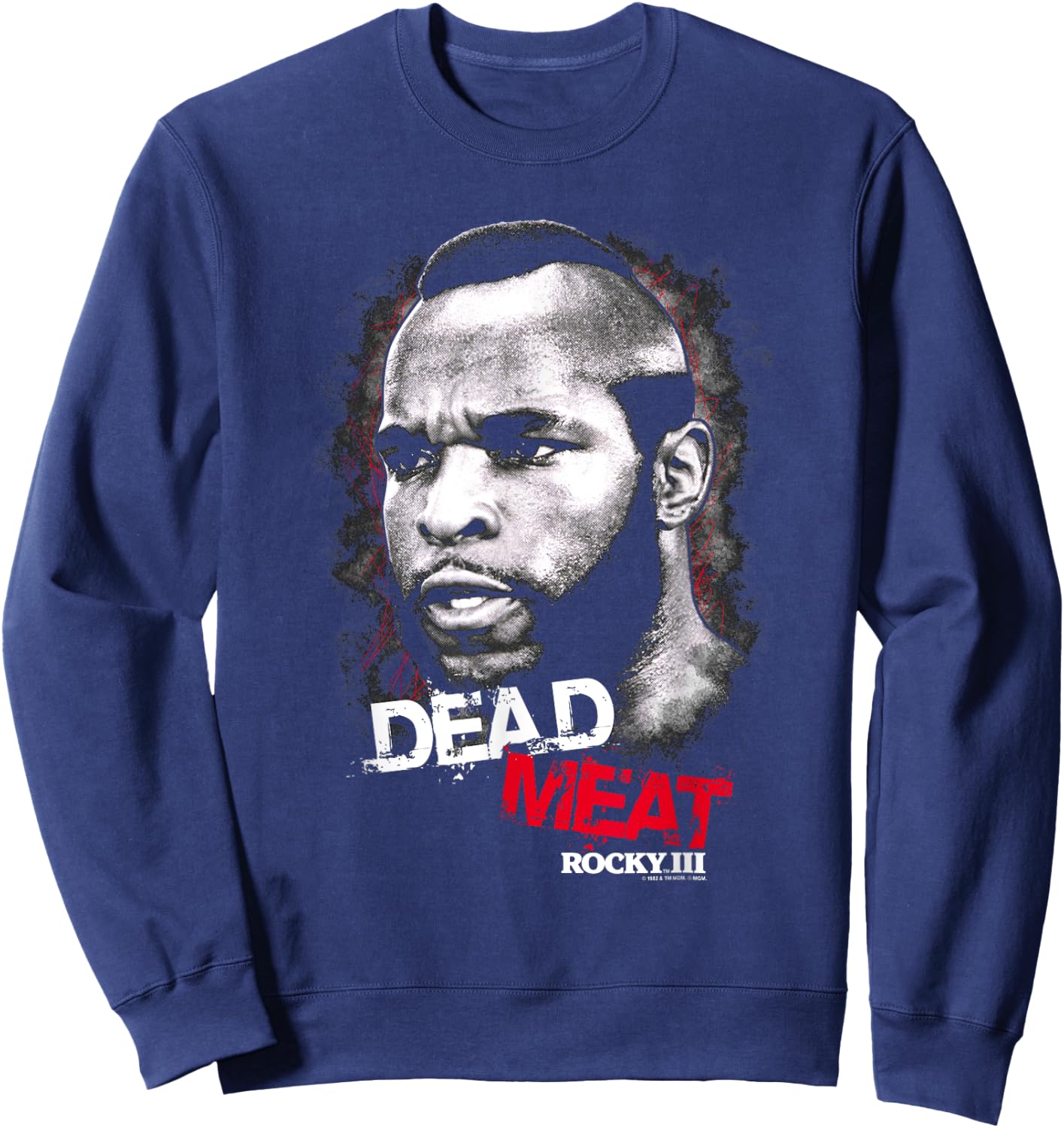 Rocky III Dead Meat Sweatshirt - Sweatshirt | Navy
