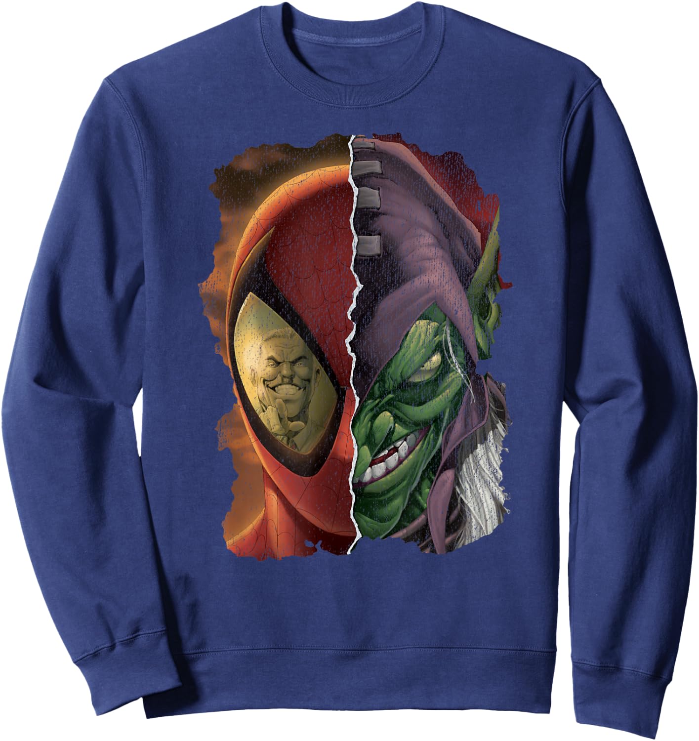 Marvel Spider-Man vs. Green Goblin Sweatshirt - Sweatshirt | Navy